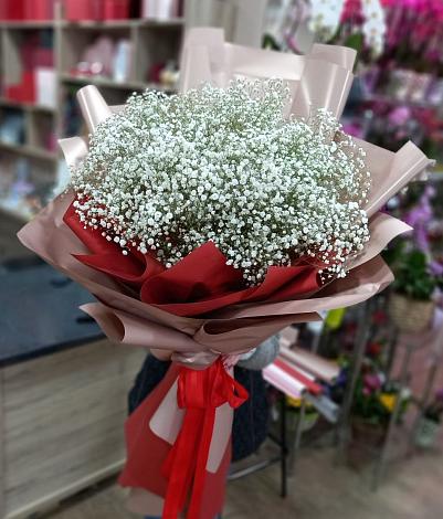 Букет цветов из: Гипсофила в Суханово