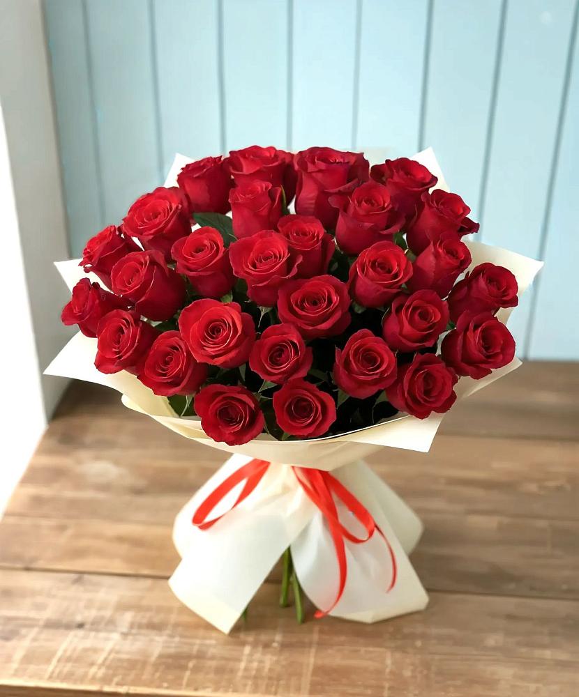 Букет 29 Красных роз в Суханово