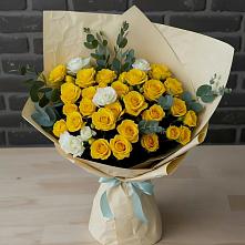 Букет цветов из:  Розы #REPLACE_PRED# Суханово