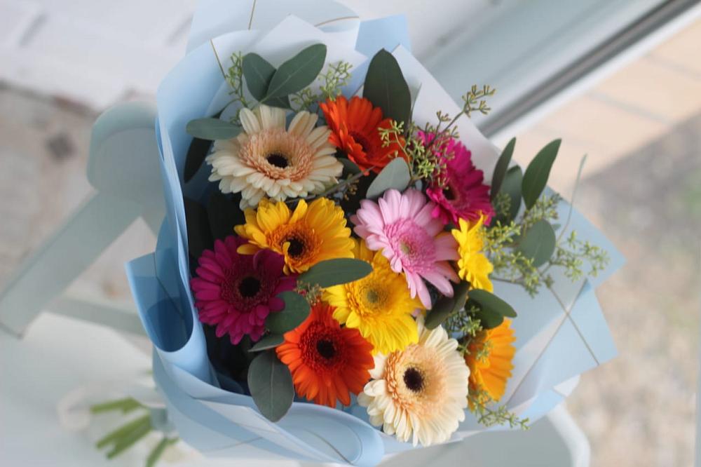 Букет цветов из: Герберы в Суханово