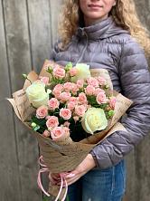 Букет цветов из:  Розы в Суханово