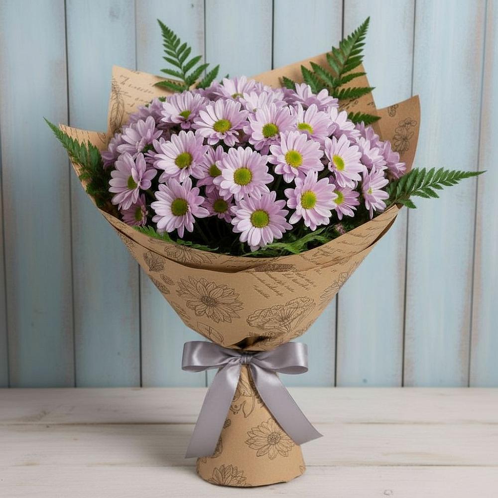 Букет цветов из: Хризантемы в Суханово