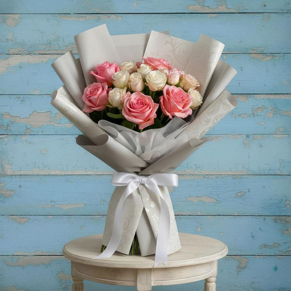 Букет цветов из: Розы в Суханово