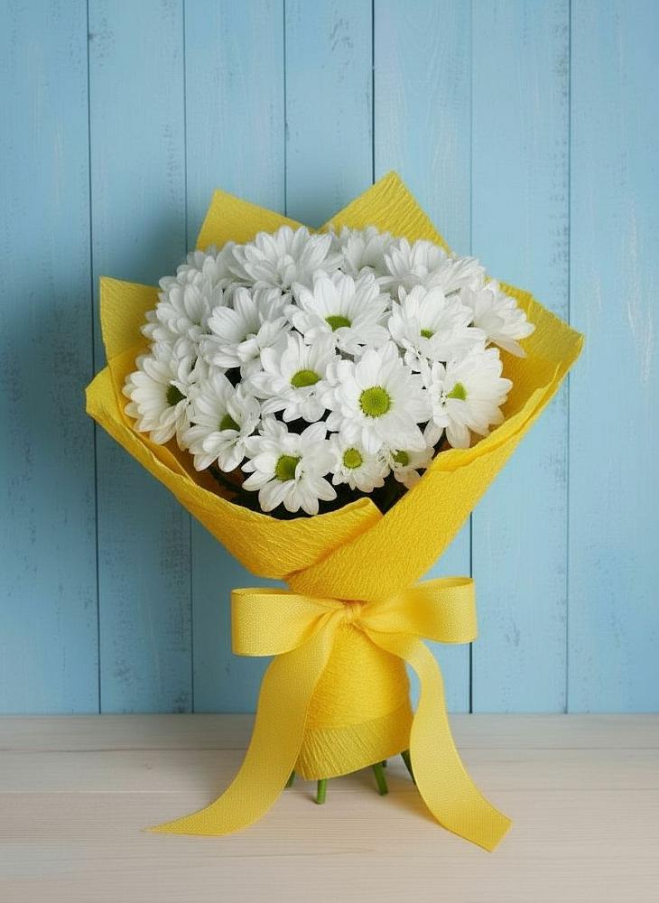 Букет цветов из: Хризантемы в Суханово