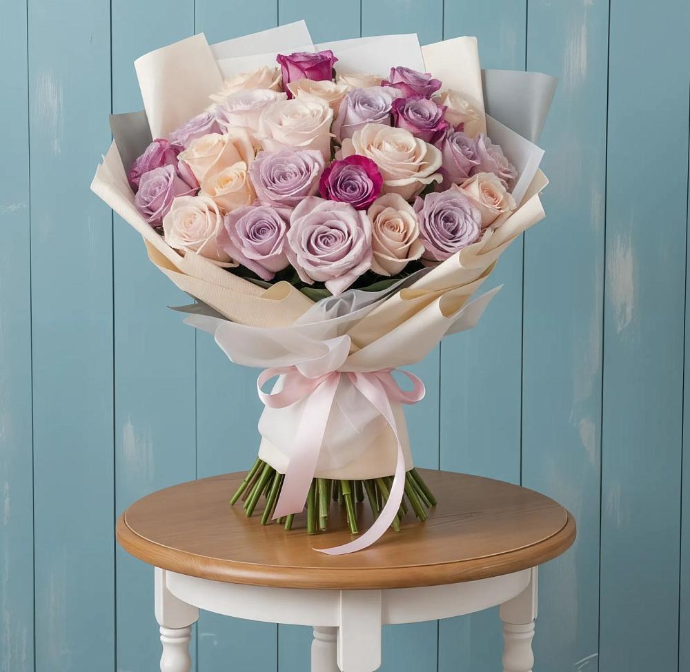 Букет цветов из: Розы в Суханово