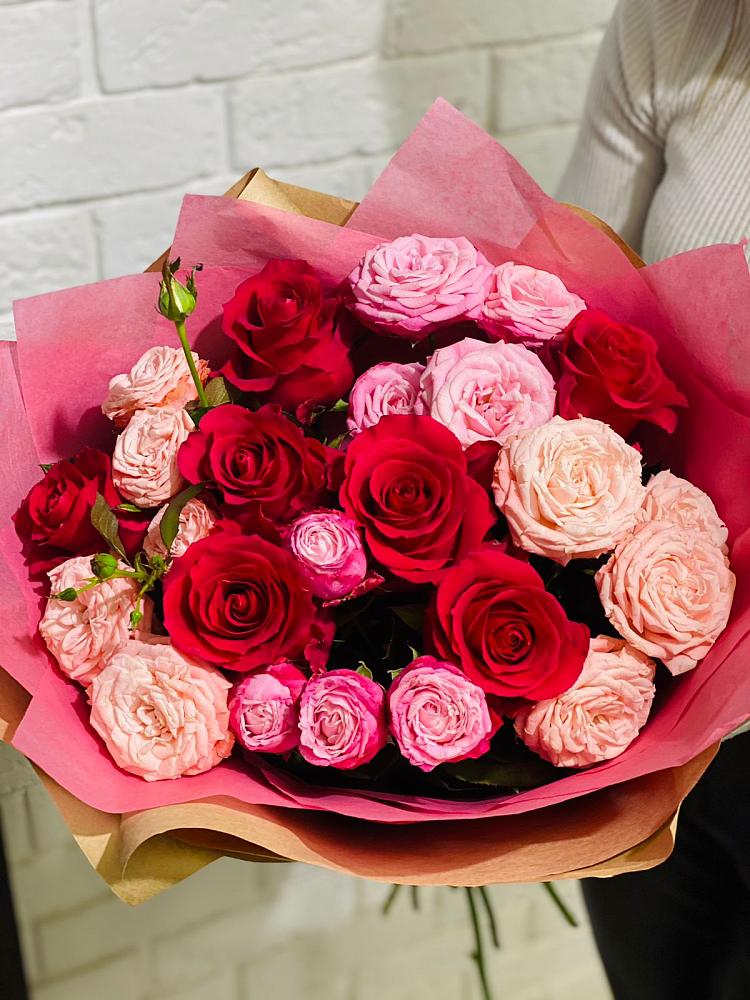 Букет цветов из: Розы в Суханово