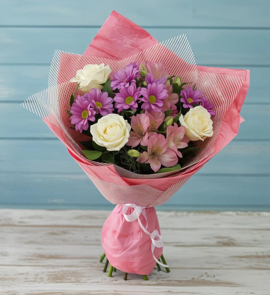 Букет цветов из: Герберы в Суханово