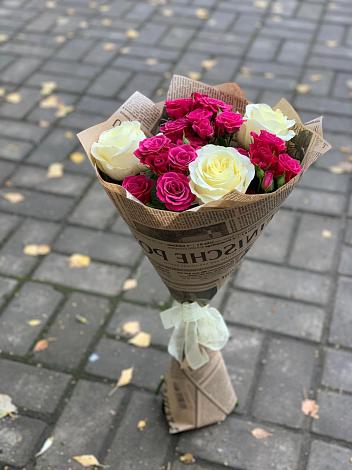Букет цветов из: Розы в Суханово