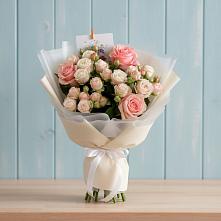 Букет цветов из:  Розы #REPLACE_PRED# Суханово