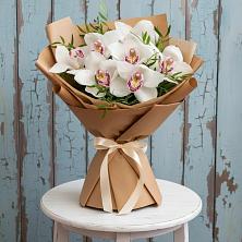 Букет цветов из:  Орхидеи и Розы в Суханово